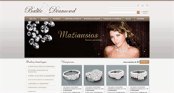 Desktop Screenshot of diamondshop.lt